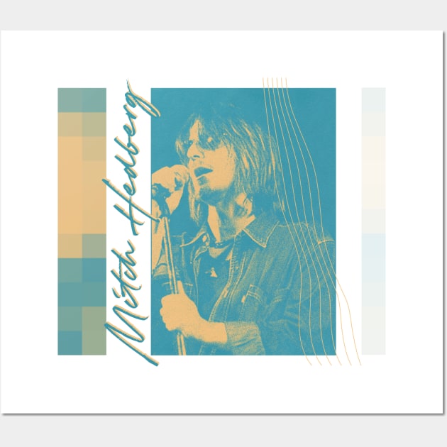 Mitch Hedberg •2• Retro 90s Aesthetic Style Design Wall Art by unknown_pleasures